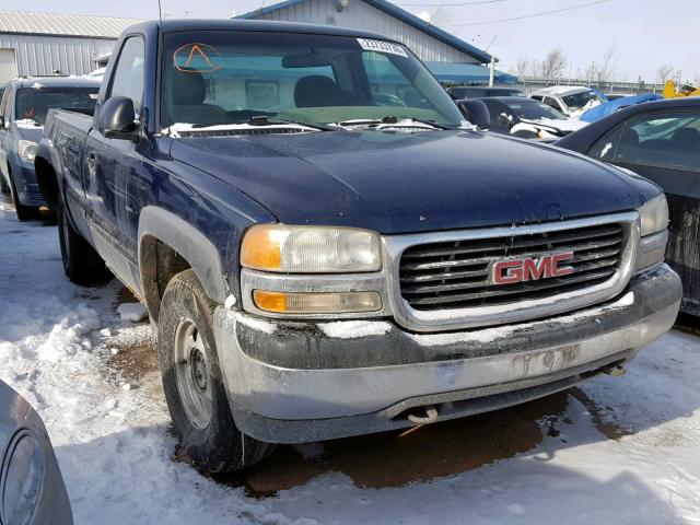 1GTEK14TXYE225955 - 2000 GMC NEW SIERRA BLUE photo 1