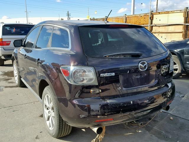 JM3ER293170139592 - 2007 MAZDA CX-7 MAROON photo 9