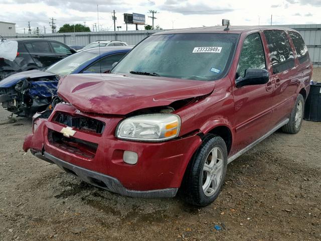 1GNDV23L05D172914 - 2005 CHEVROLET UPLANDER L Qırmızı foto 2