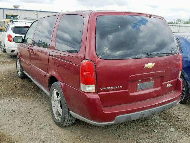 1GNDV23L05D172914 - 2005 CHEVROLET UPLANDER L Qırmızı foto 3