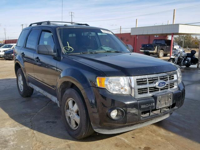 1FMCU03799KA43890 - 2009 FORD ESCAPE XLT BLACK photo 1