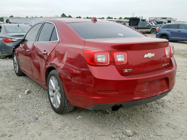 1G11H5SA6DF137231 - 2013 CHEVROLET MALIBU LTZ წითელი ფოტო 3