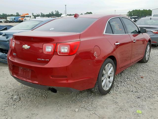 1G11H5SA6DF137231 - 2013 CHEVROLET MALIBU LTZ წითელი ფოტო 4