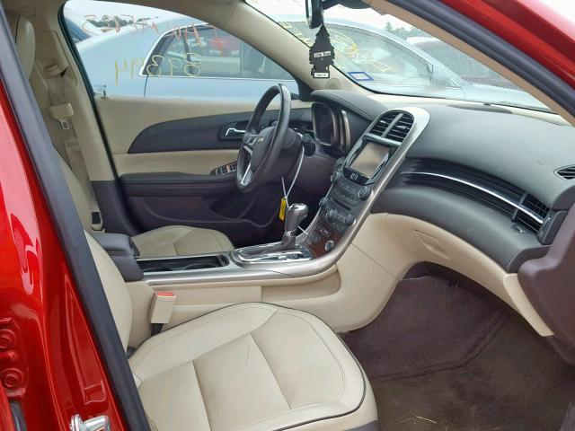1G11H5SA6DF137231 - 2013 CHEVROLET MALIBU LTZ წითელი ფოტო 5