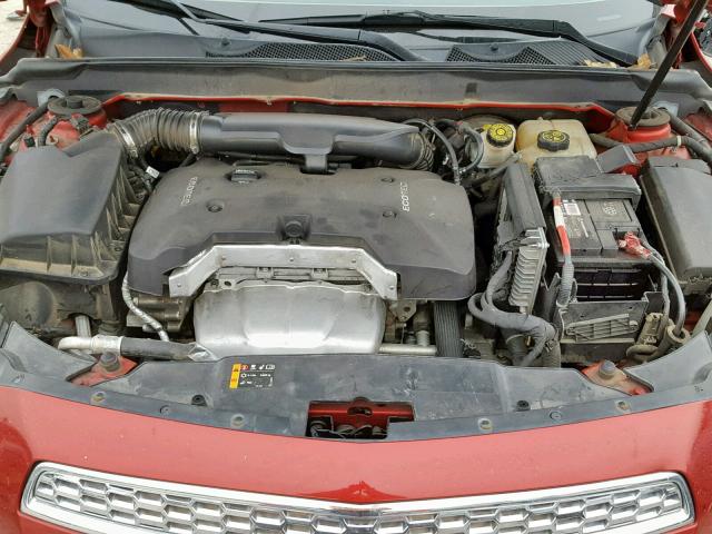 1G11H5SA6DF137231 - 2013 CHEVROLET MALIBU LTZ წითელი ფოტო 7