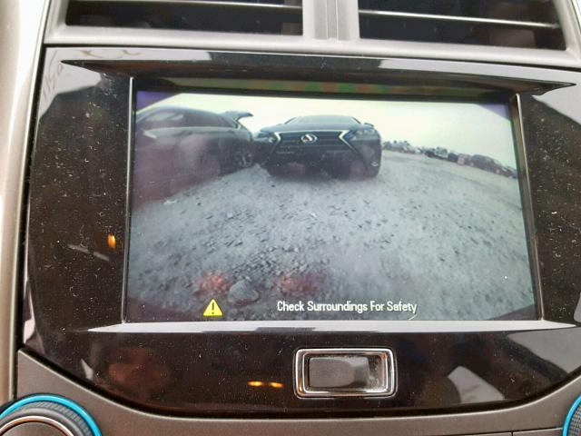 1G11H5SA6DF137231 - 2013 CHEVROLET MALIBU LTZ წითელი ფოტო 9