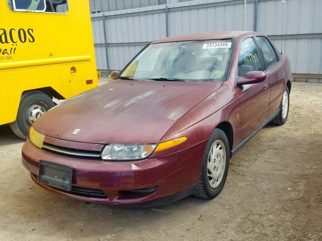 1G8JS52FXYY649213 - 2000 SATURN LS RED photo 2
