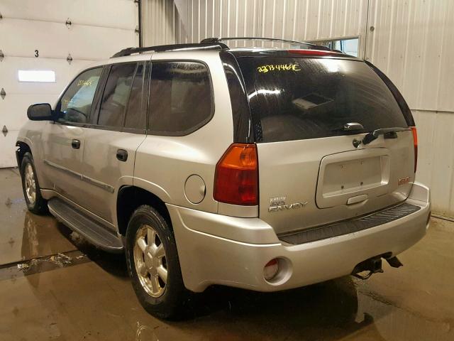 1GKDT13S672158518 - 2007 GMC ENVOY SILVER photo 3