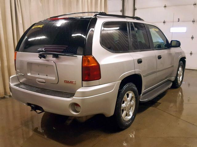 1GKDT13S672158518 - 2007 GMC ENVOY SILVER photo 4