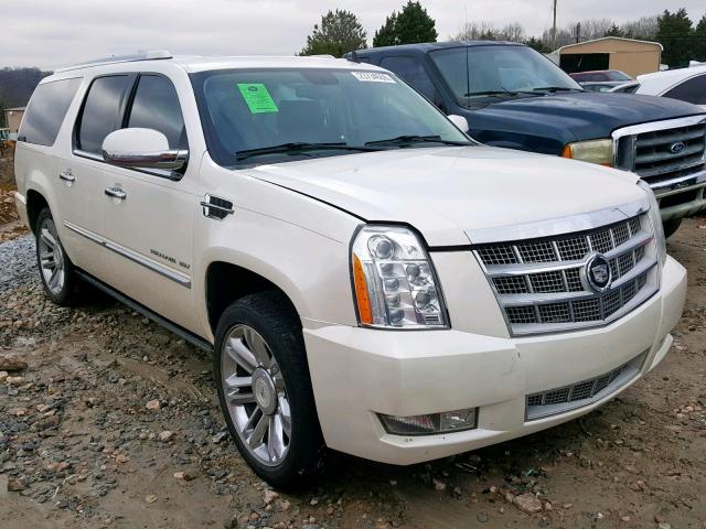 1GYS4KEF1BR162640 - 2011 CADILLAC ESCALADE E WHITE photo 1