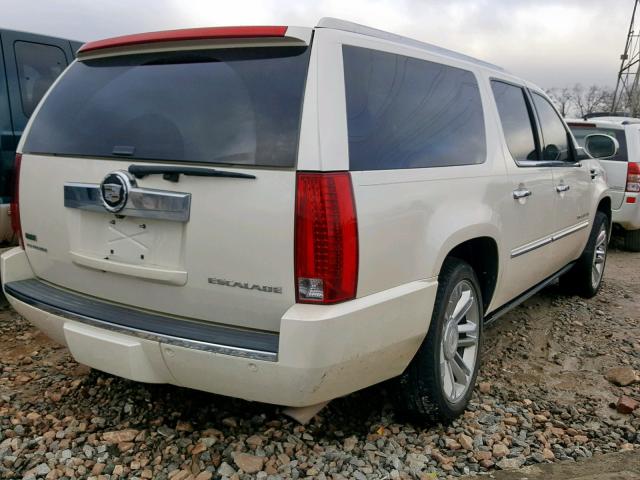 1GYS4KEF1BR162640 - 2011 CADILLAC ESCALADE E WHITE photo 4