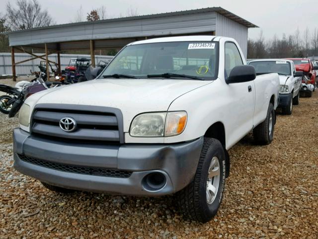 5TBJU32176S469441 - 2006 TOYOTA TUNDRA WHITE photo 2