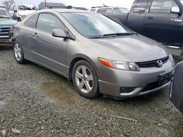 2HGFG12958H538984 - 2008 HONDA CIVIC EXL GRAY photo 1