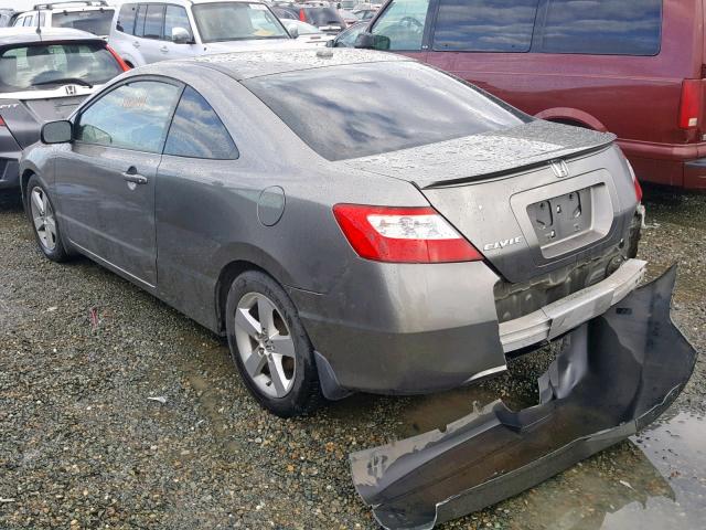 2HGFG12958H538984 - 2008 HONDA CIVIC EXL GRAY photo 3