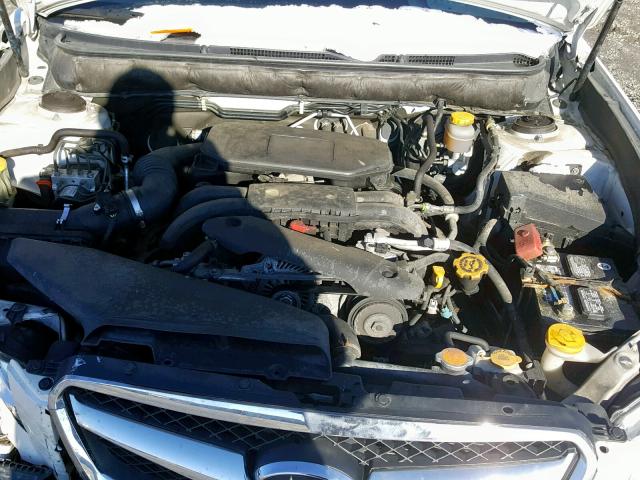 4S3BMCC64C3019359 - 2012 SUBARU LEGACY 2.5 თეთრი ფოტო 7