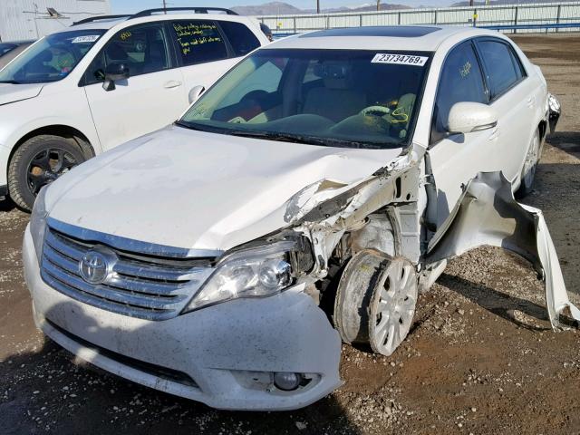 4T1BK3DB1CU463208 - 2012 TOYOTA AVALON BAS WHITE photo 2