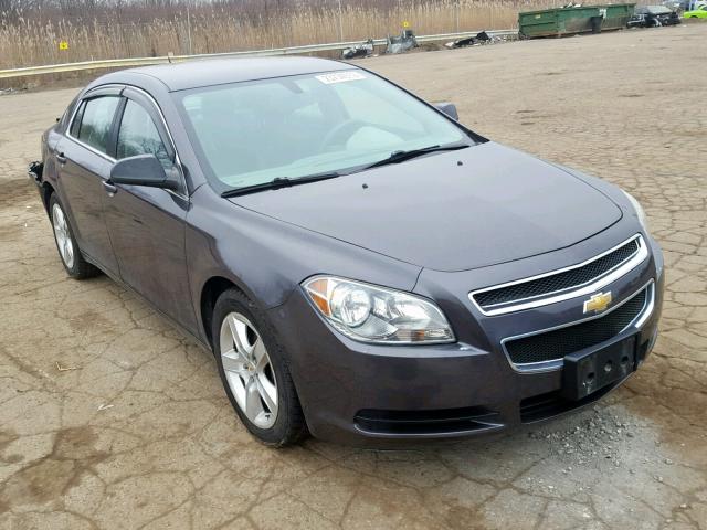 1G1ZA5EU9BF151098 - 2011 CHEVROLET MALIBU LS ნაცრისფერი ფოტო 1