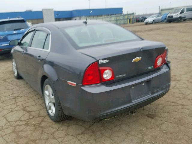 1G1ZA5EU9BF151098 - 2011 CHEVROLET MALIBU LS ნაცრისფერი ფოტო 3