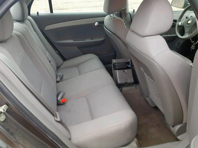 1G1ZA5EU9BF151098 - 2011 CHEVROLET MALIBU LS ნაცრისფერი ფოტო 6