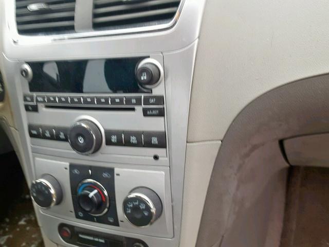 1G1ZA5EU9BF151098 - 2011 CHEVROLET MALIBU LS ნაცრისფერი ფოტო 9