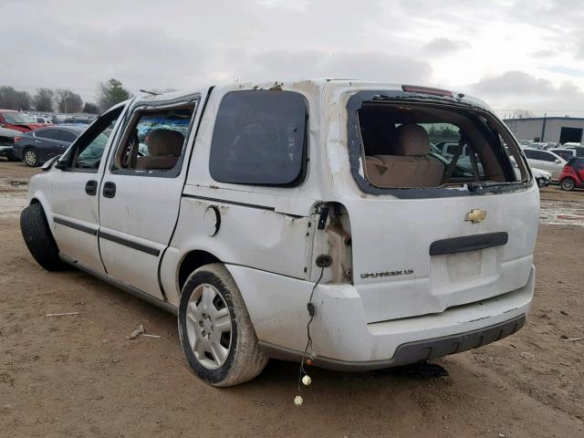 1GNDV23L26D131850 - 2006 CHEVROLET UPLANDER L 白色 照片 3