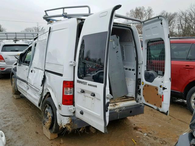 NM0LS7CN0DT147265 - 2013 FORD TRANSIT CO WHITE photo 3