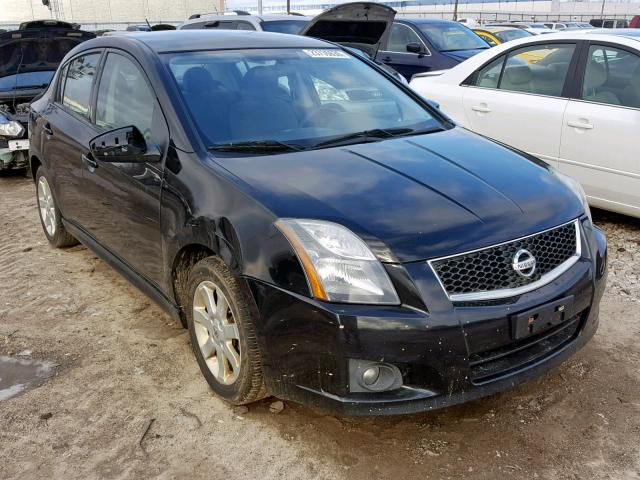 3N1AB6AP6BL706248 - 2011 NISSAN SENTRA 2.0 BLACK photo 1