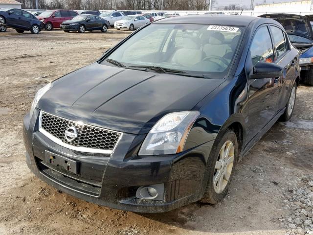 3N1AB6AP6BL706248 - 2011 NISSAN SENTRA 2.0 BLACK photo 2