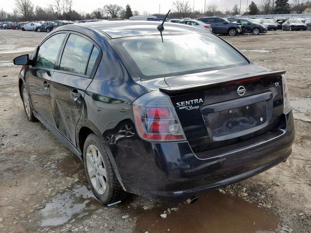 3N1AB6AP6BL706248 - 2011 NISSAN SENTRA 2.0 BLACK photo 3