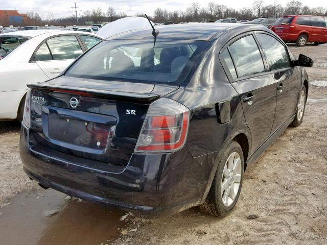 3N1AB6AP6BL706248 - 2011 NISSAN SENTRA 2.0 BLACK photo 4