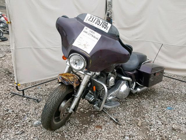 1HD1KBW166Y710345 - 2006 HARLEY-DAVIDSON FLHXI PURPLE photo 2