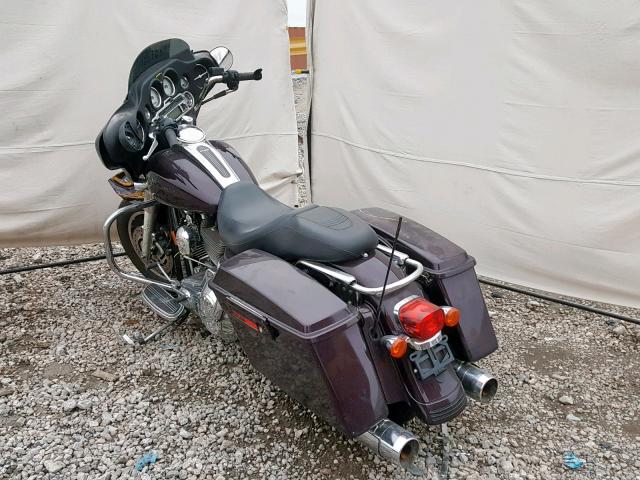 1HD1KBW166Y710345 - 2006 HARLEY-DAVIDSON FLHXI PURPLE photo 3