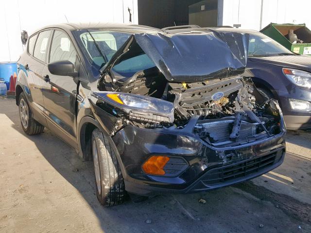 1FMCU0F71JUB93805 - 2018 FORD ESCAPE S GRAY photo 1