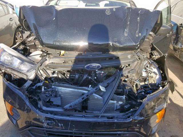 1FMCU0F71JUB93805 - 2018 FORD ESCAPE S GRAY photo 7