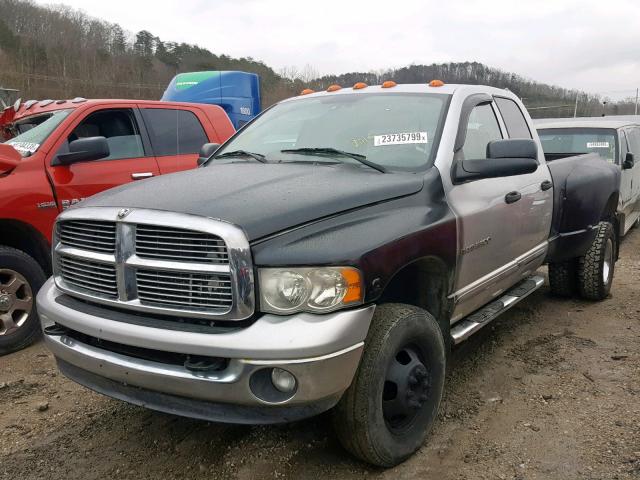 3D7MU48CX4G196127 - 2004 DODGE RAM 3500 S SILVER photo 2