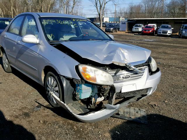 KNAFE121075403557 - 2007 KIA SPECTRA EX SILVER photo 1