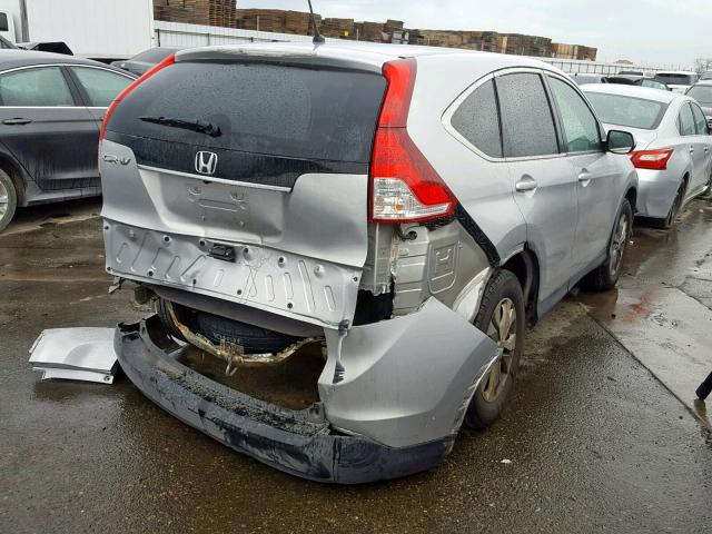 5J6RM3H51CL007470 - 2012 HONDA CR-V EX SILVER photo 4