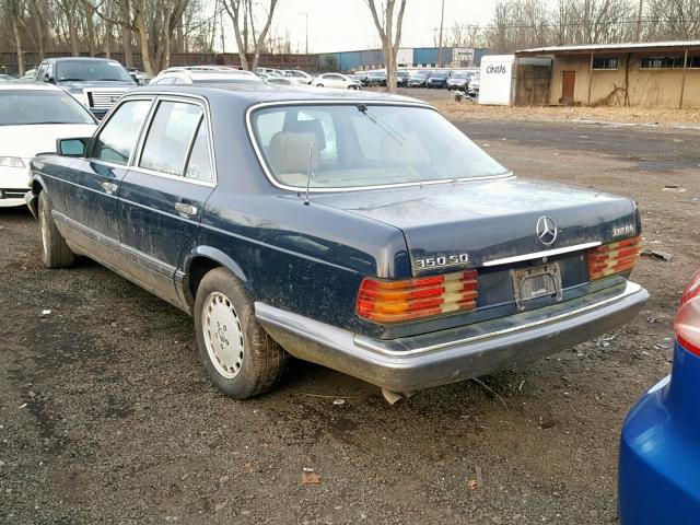 WDBCB34E8MA575900 - 1991 MERCEDES-BENZ 350 SD BLUE photo 3