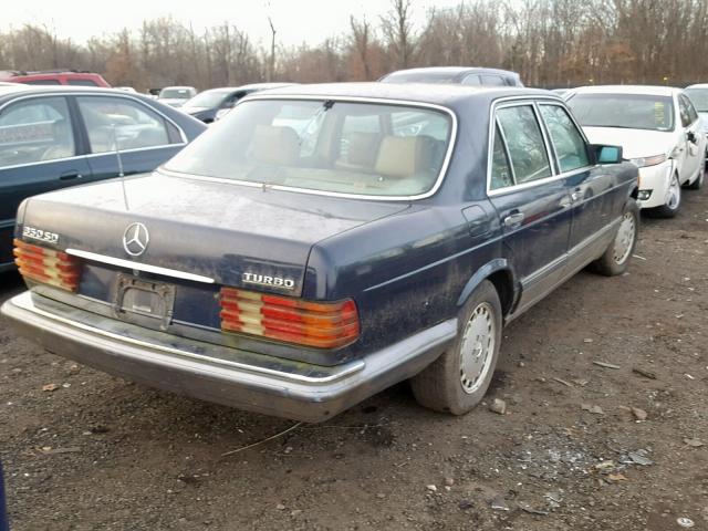 WDBCB34E8MA575900 - 1991 MERCEDES-BENZ 350 SD BLUE photo 4