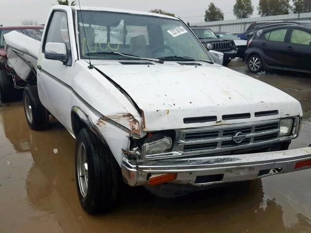 1N6ND11S8KC315658 - 1989 NISSAN D21 SHORT WHITE photo 1