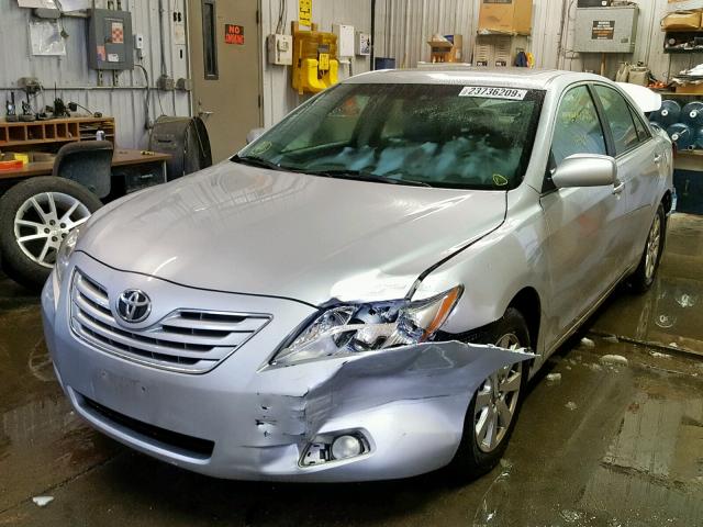 4T1BK46K79U081471 - 2009 TOYOTA CAMRY SE SILVER photo 2