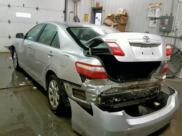 4T1BK46K79U081471 - 2009 TOYOTA CAMRY SE SILVER photo 3