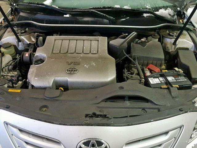 4T1BK46K79U081471 - 2009 TOYOTA CAMRY SE SILVER photo 7