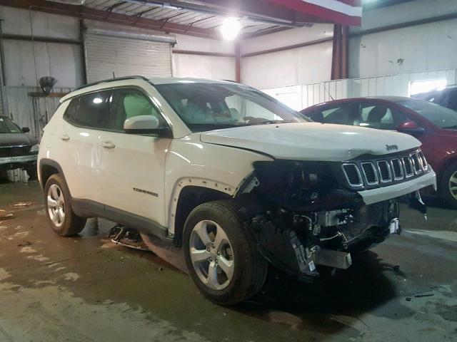 3C4NJDBB1JT479431 - 2018 JEEP COMPASS LA WHITE photo 1