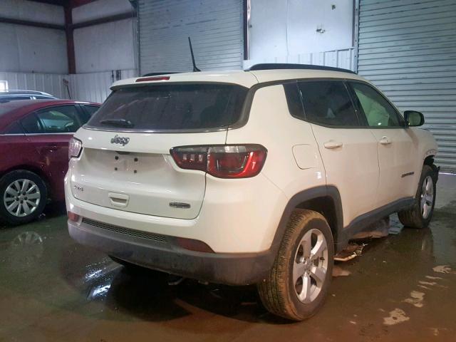 3C4NJDBB1JT479431 - 2018 JEEP COMPASS LA WHITE photo 4