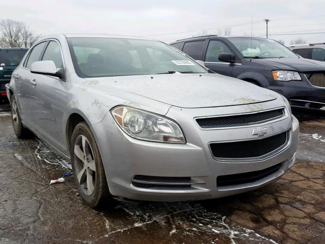 1G1ZC5EU0BF157818 - 2011 CHEVROLET MALIBU 1LT SILVER photo 1