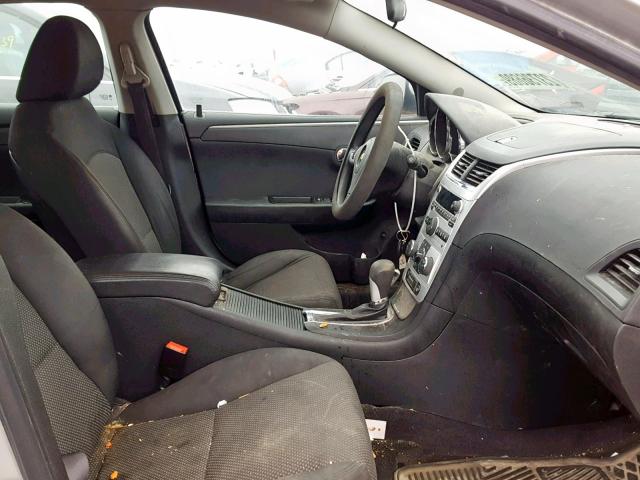 1G1ZC5EU0BF157818 - 2011 CHEVROLET MALIBU 1LT SILVER photo 5