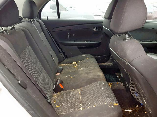 1G1ZC5EU0BF157818 - 2011 CHEVROLET MALIBU 1LT SILVER photo 6