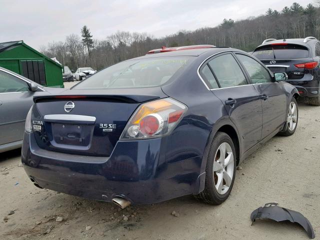 1N4BL21E98N445461 - 2008 NISSAN ALTIMA 3.5 BLUE photo 4