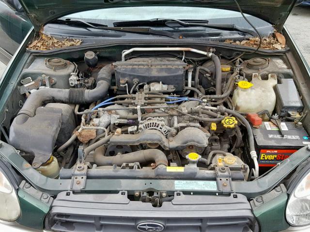 JF1GG68513H810021 - 2003 SUBARU IMPREZA OU GREEN photo 7